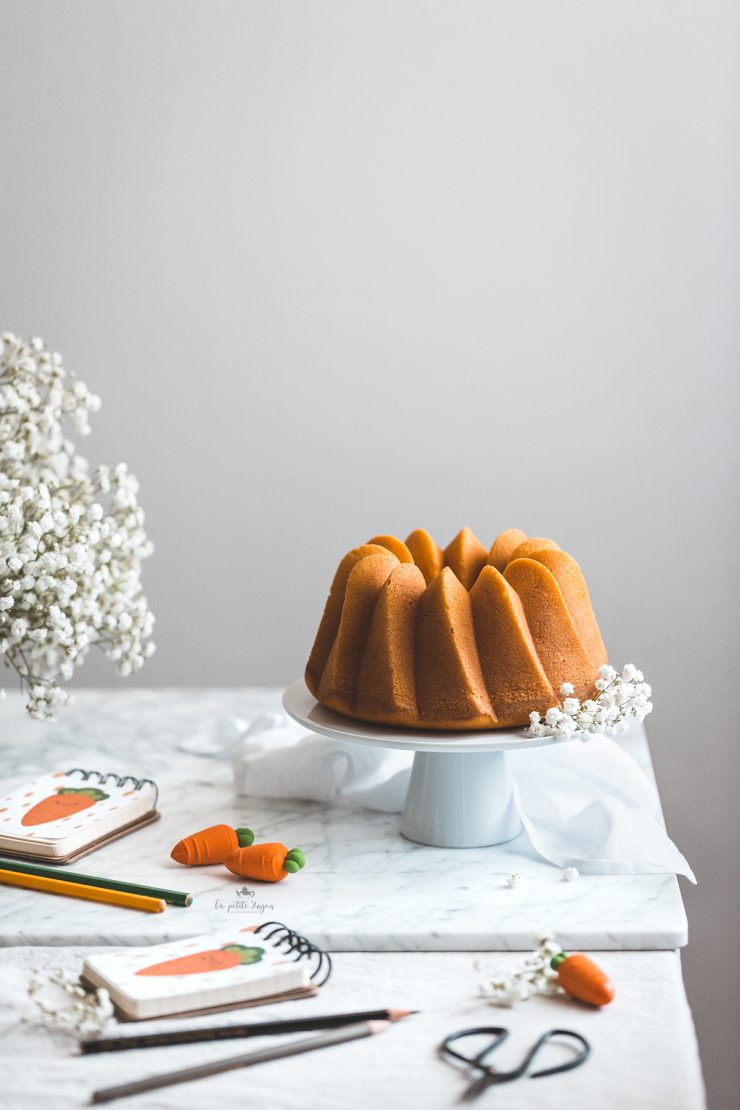 bundt cake alle carote senza burro